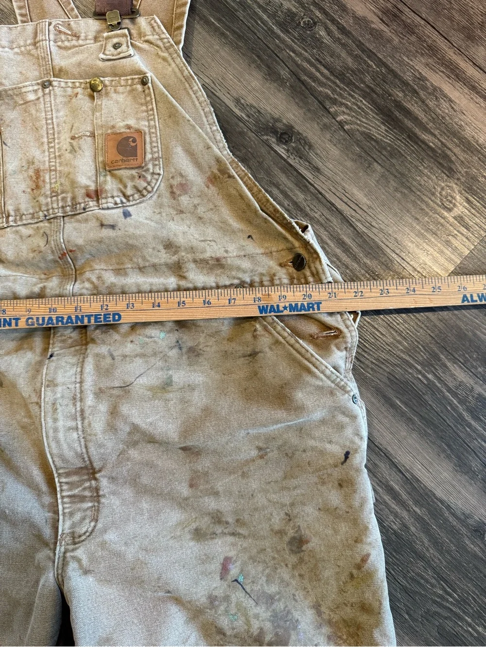 2 Carhartt Workwear Bundle (Jeans 42x30, Overalls 44x30)